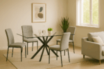 MESA STACY 2 NEGRO 1400x800x750mm - MESAS DE COMEDOR principal