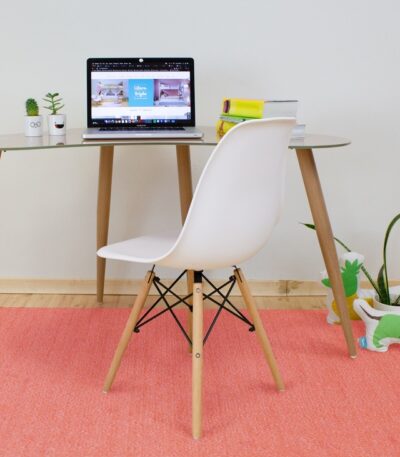 MESA ESCRITORIO POLARIS MARRÓN PATA ASERRADA - MESAS DE COMEDOR principal