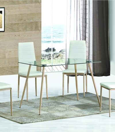 MESA FIJA PIMER PATAS ASERRADAS - MESAS DE COMEDOR principal