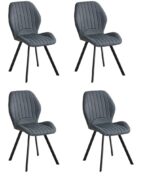 PACK 4 SILLAS DELAWARE 2 GRIS MARENGO - SILLAS Y TABURETES detalle