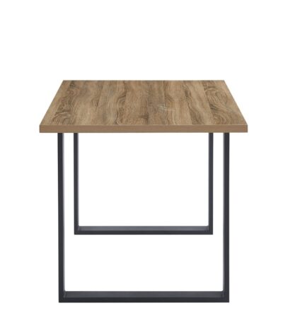 MESA TAYLOR PATAS METAL Y TAPA MELAMINA ASERRADA - MESAS DE COMEDOR HomeCraft principal