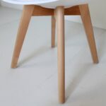 PACK 4 SILLAS NORDIC BLANCAS PATAS EN HAYA - SILLAS Y TABURETES detalle