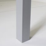 MESA CADELL FIJA 140 GRIS TAPA NEGRA - MESAS DE COMEDOR principal
