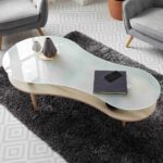 MESA CENTRO PEANUT TAPA GLASEADA - MESAS DE COMEDOR HomeCraft lateral