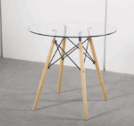 MESA REDONDA 800x740MM VINTAGE - MESAS DE COMEDOR vista