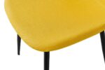 PACK DE 4 SILLAS JAMES MOSTAZA - SILLAS Y TABURETES detalle