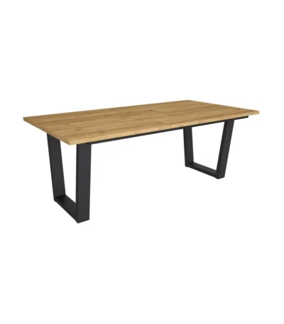 Mesa Comedor, 194x90x74 cm, Roble - Muebles de salón modernos