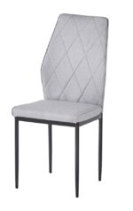 PACK 4 SILLAS AMBLER GRIS CENIZA - SILLAS Y TABURETES lateral