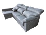 Sofá chaiselongue moderno Roar, diseño elegante y confort excepcional