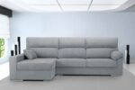Sofá chaiselongue moderno Roar, diseño elegante y confort excepcional
