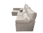 Sofá chaiselongue moderno Roar, diseño elegante y confort excepcional