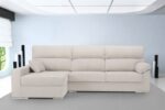 Sofá chaiselongue moderno Roar, diseño elegante y confort excepcional