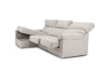 Sofá chaiselongue moderno Roar, diseño elegante y confort excepcional