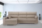 Sofá chaiselongue moderno Roar, diseño elegante y confort excepcional