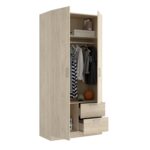 Comprar armario de dos puertas barato