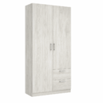 Comprar armario de dos y 2 cajones puertas barato