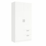 Comprar armario de dos y 2 cajones puertas barato